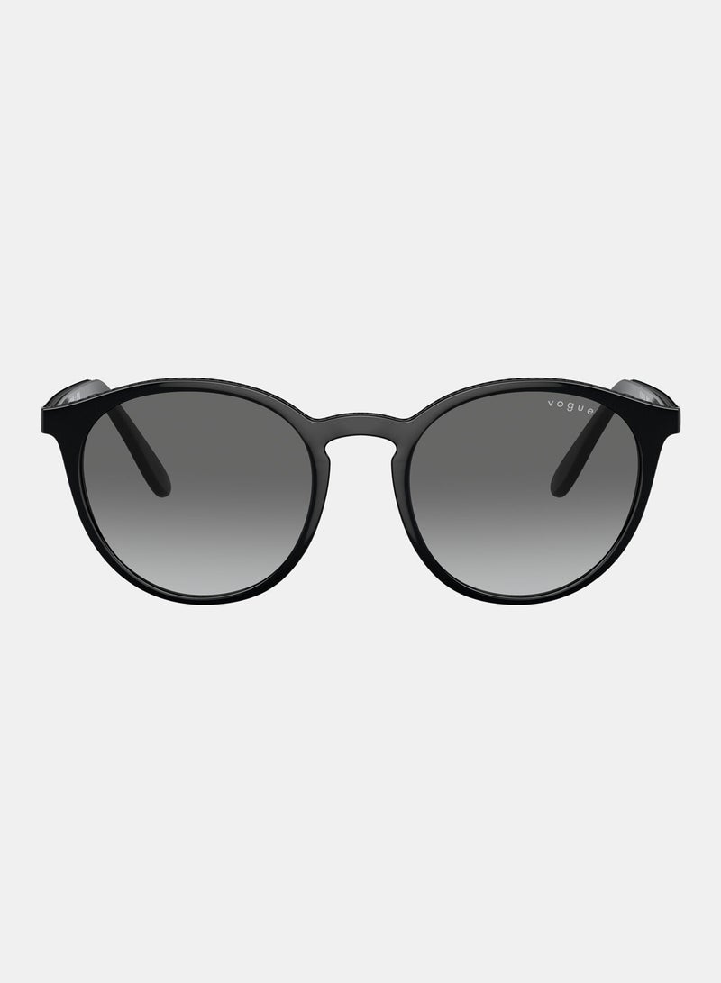 Vogue Full Rim Round Sunglasses 0VO5544SI - Image 1